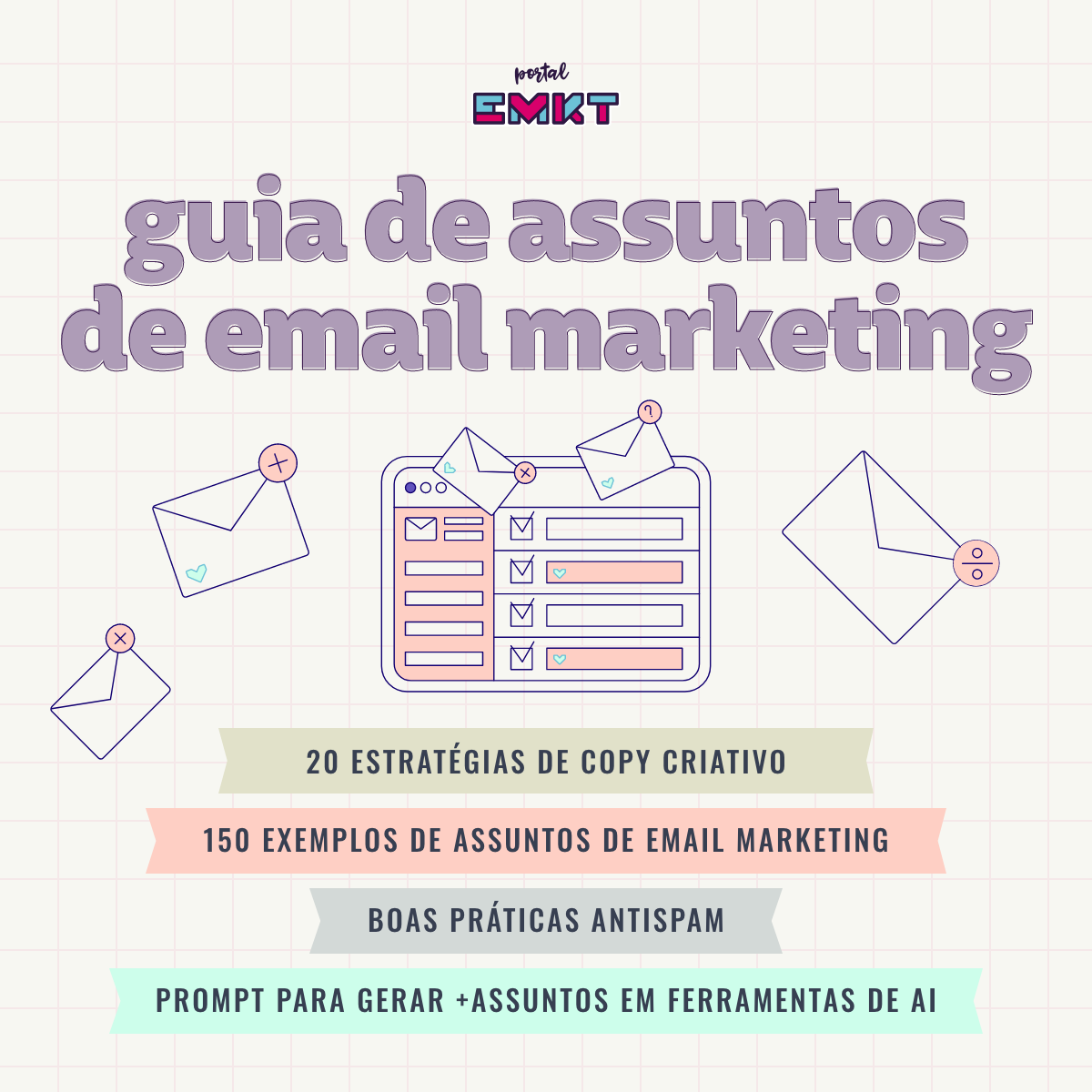 Imagem do Microbook 120 Assuntos Criativos para Email Marketing: Guia Completo